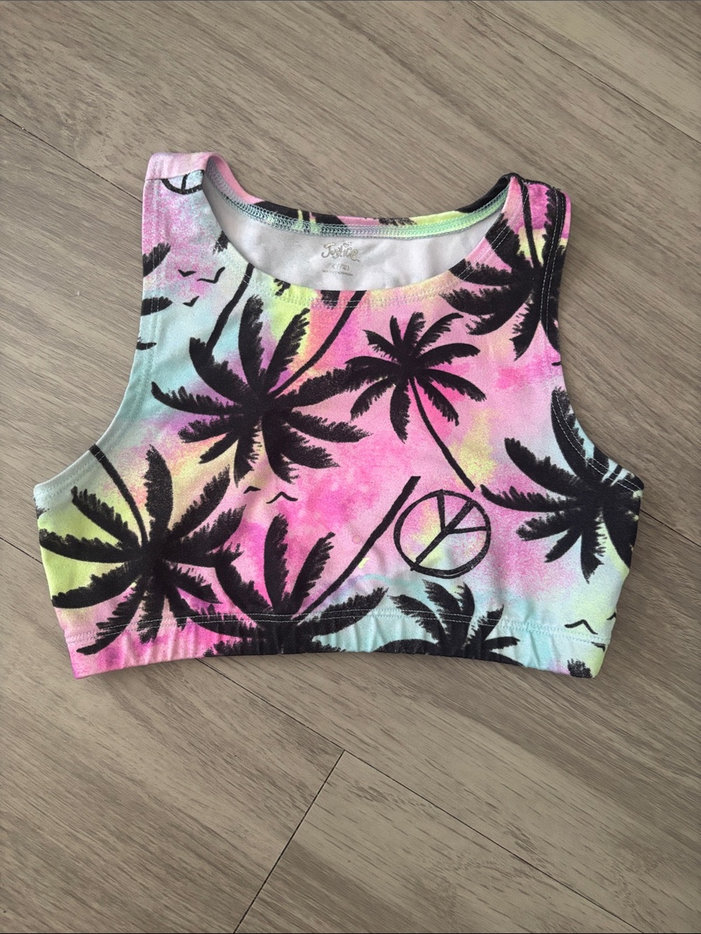 Justice Cropped Tank Top